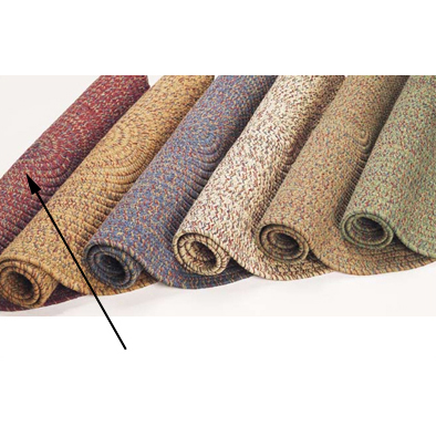 Colonial Mills, Inc. Colonial Mills, Inc. Adams 12 X 15 Oval Rosewood Mix Area Rugs