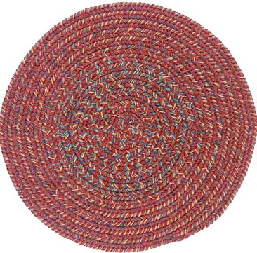 Colonial Mills, Inc. Colonial Mills, Inc. Adams 10 X 10 Round Rosewood Mix Area Rugs