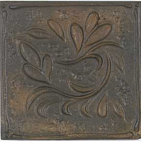 Tesoro Tesoro Liberty Tozzetto Iron Gold 4 X 4 Tile  &  Stone