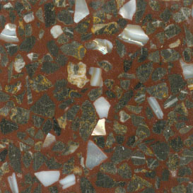 Fritztile Fritztile Vibrant Pearl Vp5500 3 / 16 Thick Aztec Brown Tile  &  Stone