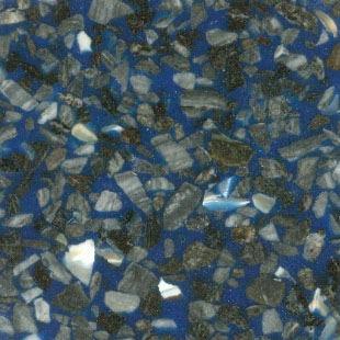 Fritztile Fritztile Vibrant Pearl Vp5500 3 / 16 Thick Majestic Blue Tile  &  Stone