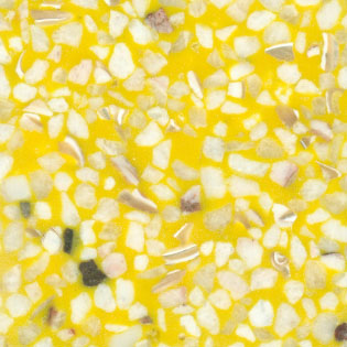 Fritztile Fritztile Vibrant Pearl Vp5500 3 / 16 Thick Radiant Yellow Tile  &  Stone