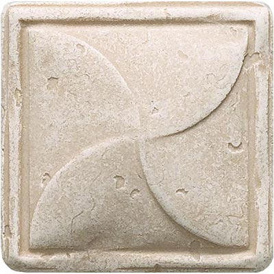 Questech Questech Dorset Classics - Travertine Pinwheel Dot Tile  &  Stone