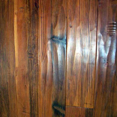 Waverly Waverly Antique Heart Pine Hand Scraped Hand Scraped Pine Saddle 5 inch  Waverhphcs65