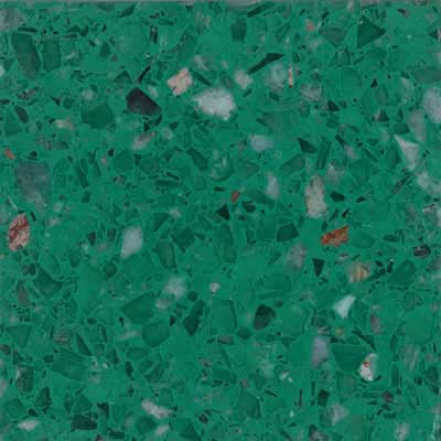Santa Regina Santa Regina Accent 16 X 16 (polished) Emerald Terrazzo Tile