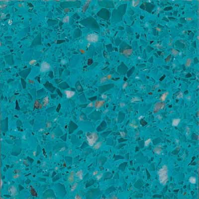 Santa Regina Santa Regina Accent 16 X 16 (natural) Aqua Terrazzo Tile
