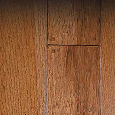 Patina Floors Patina Floors Relics Sculpted Hickory Tobacco Hardwood Flooring