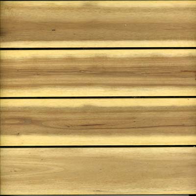 Vifah Vifah 4 Slat Snap Deck Tiles Acacia Hardwood Flooring