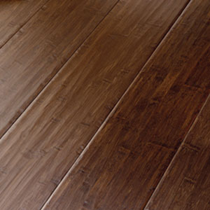 Bamboo by Natural Cork Bamboo By Natural Cork Handscraped Bamboo Solid Jacobean Bamboo Flooring