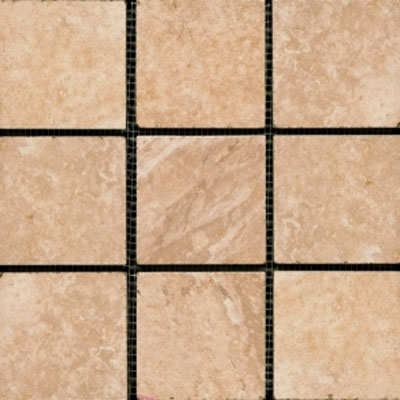 Azuvi Azuvi Austin Mosaic 4 X 4 Bronze Tile  &  Stone