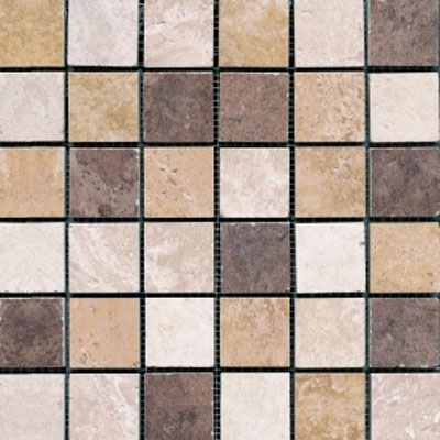 Azuvi Azuvi Austin Mosaic 2 X 2 Multi Tile  &  Stone