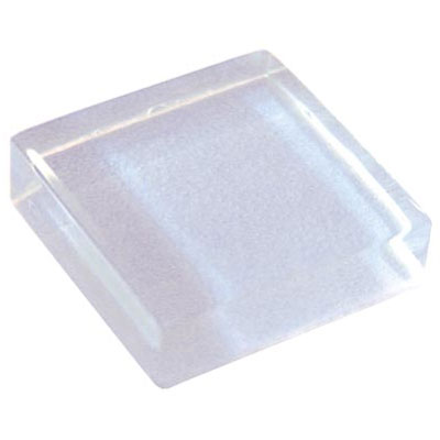 Diamond Tech Glass Diamond Tech Glass Dimension 6 X 6 Clear Tile  &  Stone