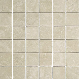 Caribe Stone Caribe Stone Mexican Tumbled Travertine Mosaic Crema Tile  &  Stone