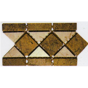 Alfagres Alfagres Tumbled Marble Borders Pc406 Tile  &  Stone