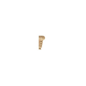 Mohawk Mohawk Artistic Collection - Accent Statements - Travertine Resin Leaf Relief Chair Rail Corner Tile  &  Stone