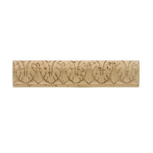 Mohawk Mohawk Artistic Collection - Accent Statements - Travertine Resin Vertical Leaves Accent Strip Tile  &  Stone