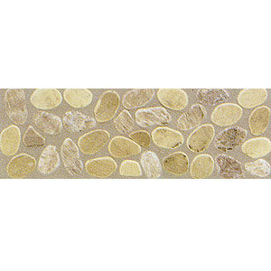Mohawk Mohawk Artistic Collection - Accent Statements - Stone Boulder Pebble Border Tile  &  Stone