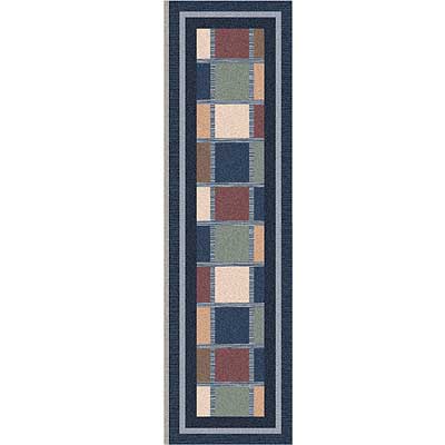 Milliken Milliken Ababa 2 X 8 Runner Royal Area Rugs
