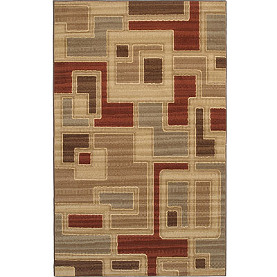 Mohawk Mohawk Textura Collection 8 X 10 Windam Tan Area Rugs