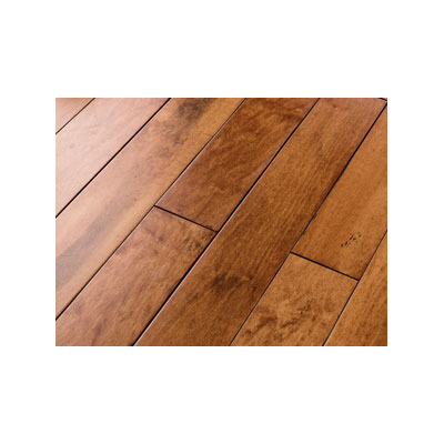 Natural Floors Natural Floors Carriage House Engineered Distressed Ginger Hardwood Flooring