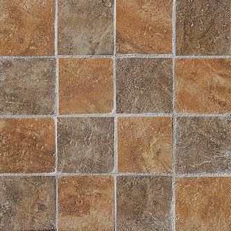 Cedir Cedir Tibet Mosaic 3 X 3 (13 X 13) Arancio / verde Tbt32m