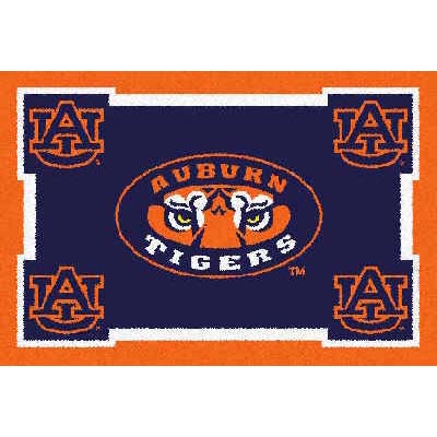 Logo Rugs Logo Rugs Auburn University Auburn Area Rug 4 X 6 Area Rugs