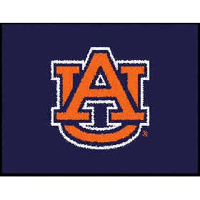 Logo Rugs Logo Rugs Auburn University Auburn Entry Mat 18 inch  X 24 inch  Area Rugs