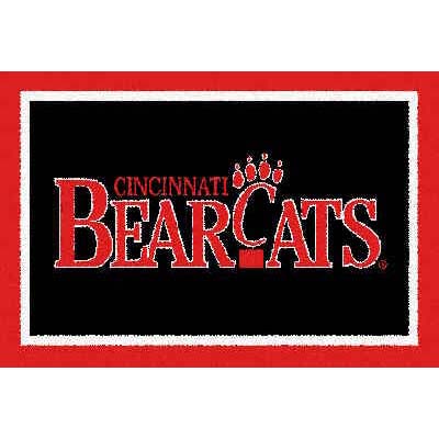Logo Rugs Logo Rugs Cincinnati University Cincinnati Area Rug 4 X 6 Area Rugs