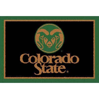 Logo Rugs Logo Rugs Colorado State University Colorado State Area Rug 3 X 5 Area Rugs