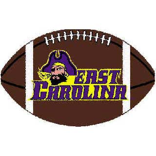 Logo Rugs Logo Rugs East Carolina University East Carolina Football 3 X 6 Area Rugs
