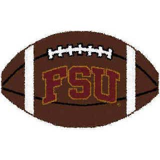 Logo Rugs Logo Rugs Florida State University Florida State Football 2 X 2 Area Rugs