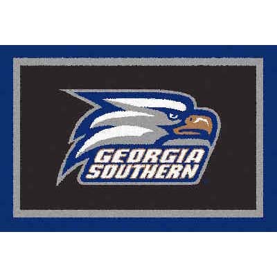 Logo Rugs Logo Rugs Georgia Southern University Georgia Southern Area Rug 3 X 5 Area Rugs