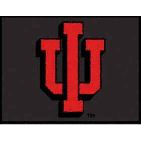 Logo Rugs Logo Rugs Indiana University Indiana Entry Mat 18 inch  X 24 inch  Area Rugs