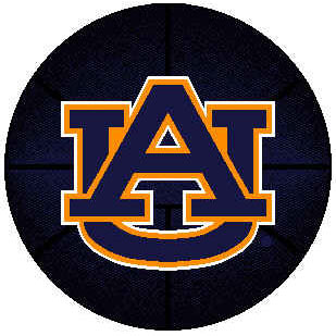 Strike Off Company, Inc Strike Off Company, Inc Auburn University Auburn Basketball 24 inch  Area Rugs