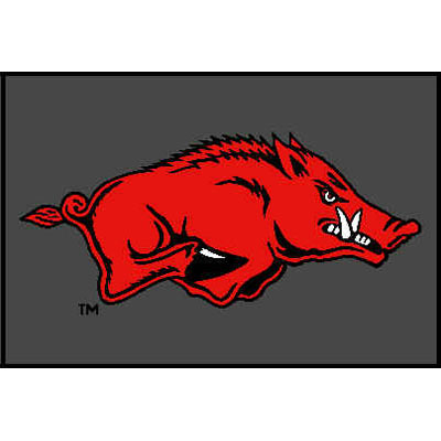 Strike Off Company, Inc Strike Off Company, Inc Arkansas University Arkansas Entry Mat 2 X 3 Area Rugs