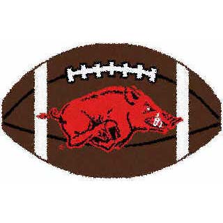 Logo Rugs Logo Rugs Arkansas University Arkansas Football 3 X 6 Area Rugs