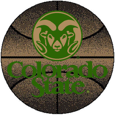 Logo Rugs Logo Rugs Colorado State University Colorado State Basketball 4 Ft Area Rugs