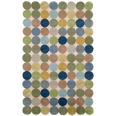 Trans-Ocean Import Co. Trans-ocean Import Co. Amalfi 2 X 3 Circles Ocean Area Rugs