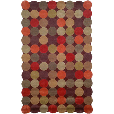 Trans-Ocean Import Co. Trans-ocean Import Co. Amalfi 2 X 3 Circles Teak Area Rugs