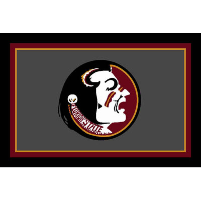 Logo Rugs Logo Rugs Florida State University Florida State Area Rug 4 X 6 Area Rugs