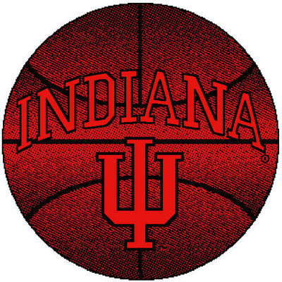 Logo Rugs Logo Rugs Indiana University Indiana Basketball 4 Ft Area Rugs