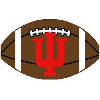 Logo Rugs Logo Rugs Indiana University Indiana Football 2 X 2 Area Rugs