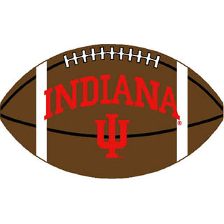 Logo Rugs Logo Rugs Indiana University Indiana Football 3 X 6 Area Rugs