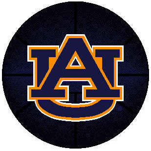 Logo Rugs Logo Rugs Auburn University Auburn Basketball 4 Ft Area Rugs