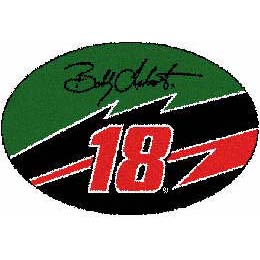 Strike Off Company, Inc Strike Off Company, Inc Bobby Labonte Bobby Labonte Oval Rug 2 X 3 Area Rugs