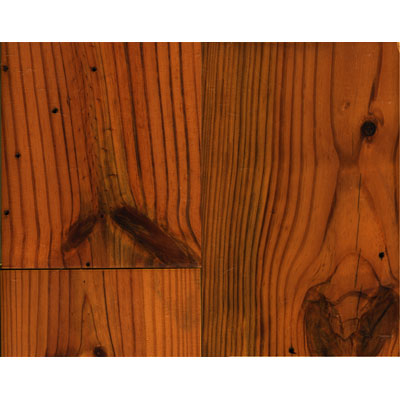Pioneered Wood Pioneered Wood Antique Heart Pine Engineered 7 Smooth Autumn Hardwood Flooring