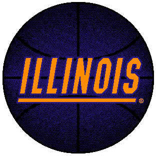 Logo Rugs Logo Rugs Illinois University Illinois Round Rug 4 Ft Area Rugs