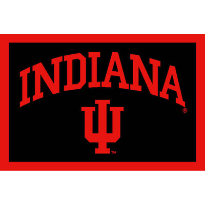 Logo Rugs Logo Rugs Indiana University Indiana Area Rug 4 X 6 Area Rugs
