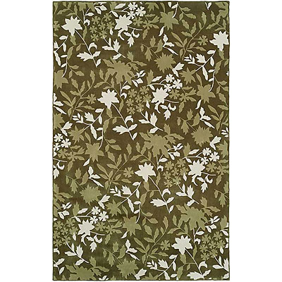 Harounian Rugs International Harounian Rugs International Camelot Ii 5 X 8 Green Area Rugs