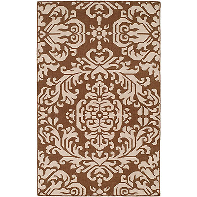 Harounian Rugs International Harounian Rugs International Damask 9 X 12 Brown / brown Area Rugs